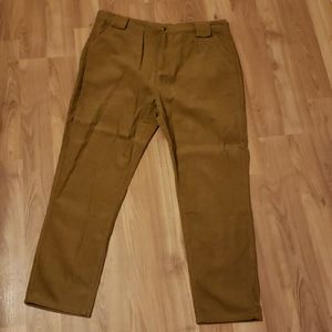 Brown Corduroy Trousers UK 18